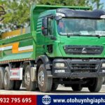 XE TẢI BEN HOWO TX350 4 CHÂN THÙNG ĐÚC THẾ HỆ MỚI