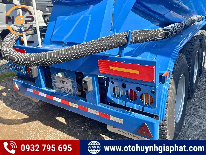 Cụm đèn đuôi của sơ mi rơ mooc xi téc Mingwei mới