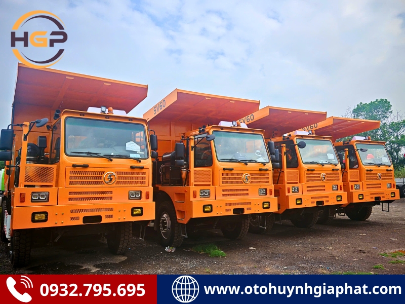 Hàng sẵn - Xe tải ben SHACMAN cabin đầu lệch 385HP Cummins