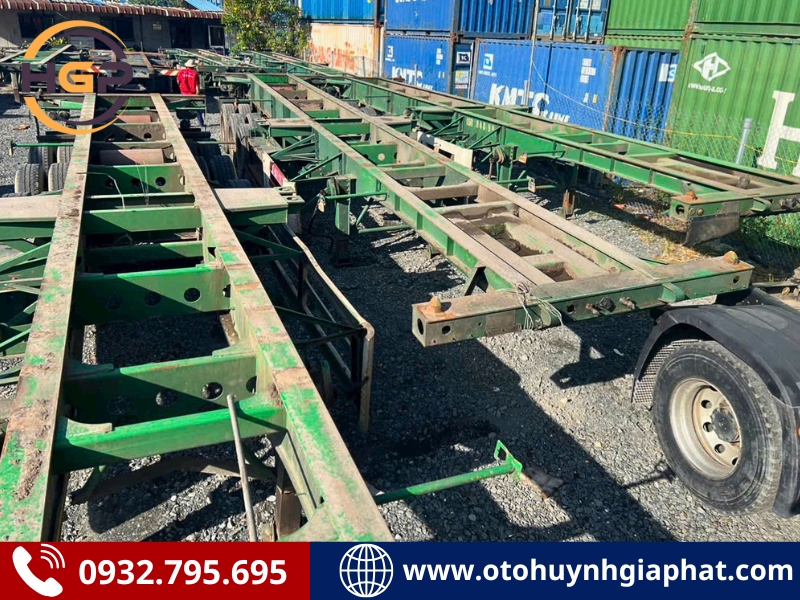 Tổng kho sơ mi rơ mooc cũ tại miền Nam