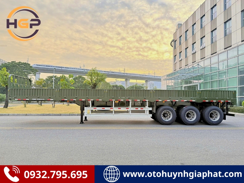 Giá bán rơ mooc sàn lửng CIMC DONGGUAN 2026