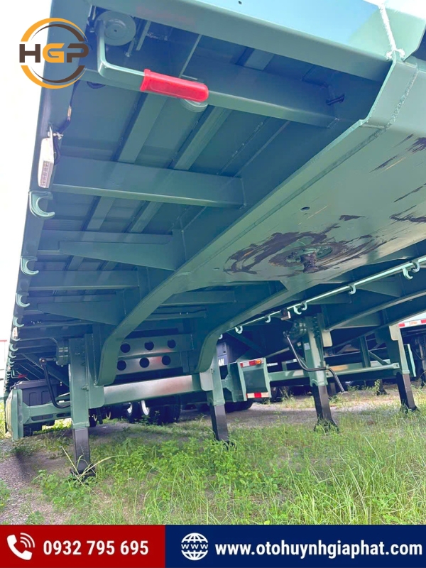 Khung chassis của mooc sàn SOOSAN 3 trục 40 FT 2026