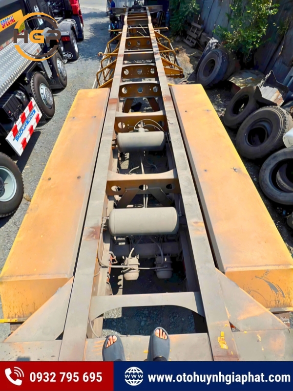 Rơ mooc cổ cò Cimc Shenzen 40 feet cũ