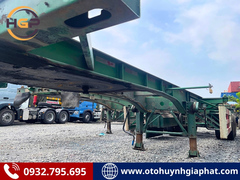 Bán mooc xương Cimc 3 trục 40F 2014 cũ