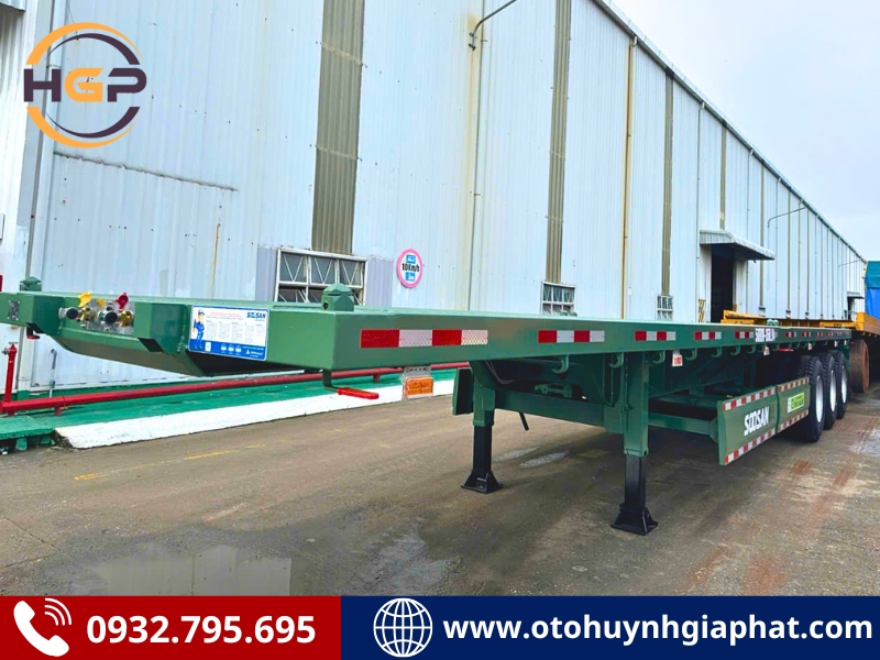 Giá bán rơ mooc sàn SOOSAN 3 trục 40 feet 2026