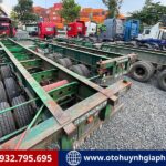 BÁN 4 CHIẾC MOOC XƯƠNG 3 DÍ 40 FEET CIMC 2014 CŨ