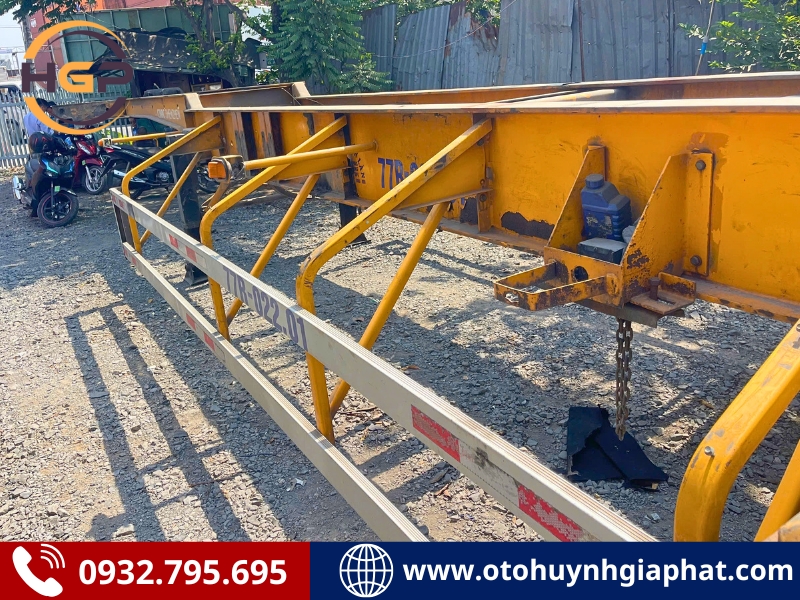 Rơ mooc cổ cò Cimc Shenzen đã qua sử dụng