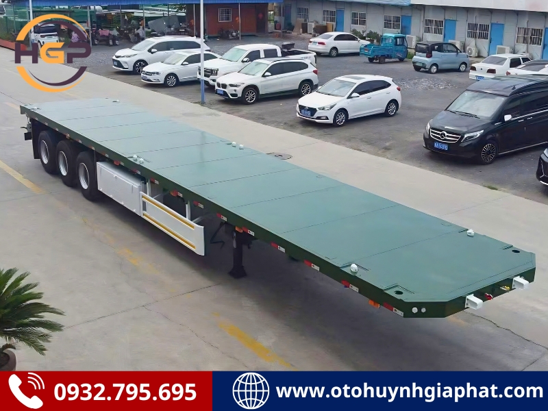Bán giá mềm - Mooc sàn 45 feet Patec Xinhongdong - Lốp 12R22.5