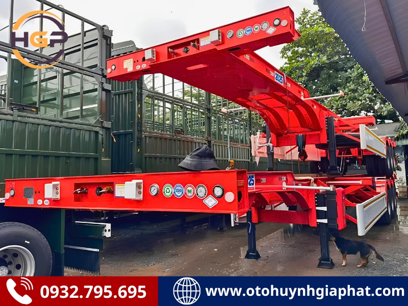 Rơ mooc cổ cò XINHONGDONG PATEC 45 feet