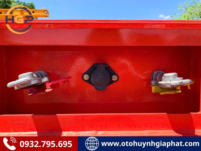 Tay hơi của mooc cổ cò XINHONGDONG 45 feet
