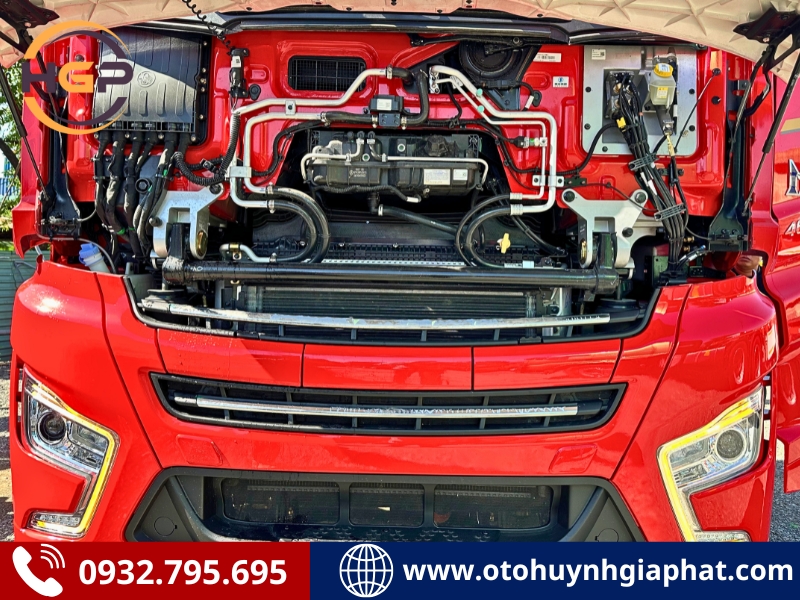 Máy của xe SHACMAN X6000 460HP Cummins