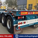 MOOC XƯƠNG 20 FEET 3 TRỤC PATEC DÀI 8m8