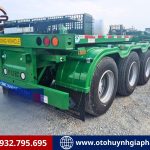 MOOC XƯƠNG CIMC DONGYUE 40 FEET 3 TRỤC TẢI CAO 33 TẤN