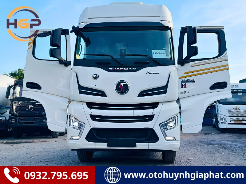 Xe đầu kéo SHACMAN X6000 460HP Cummins
