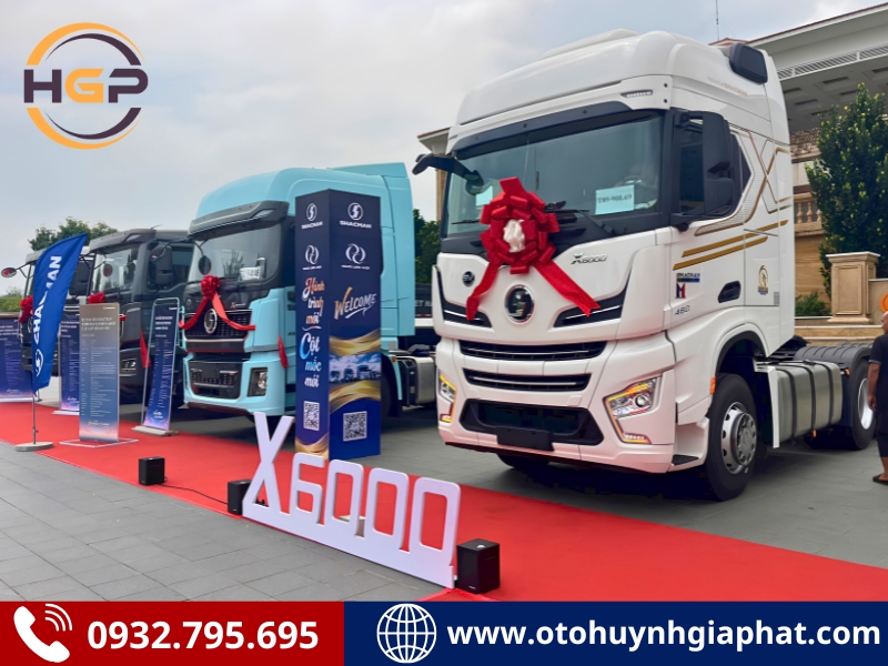 Xe đầu kéo SHACMAN X6000 - Đã có mặt tại Bình Dương