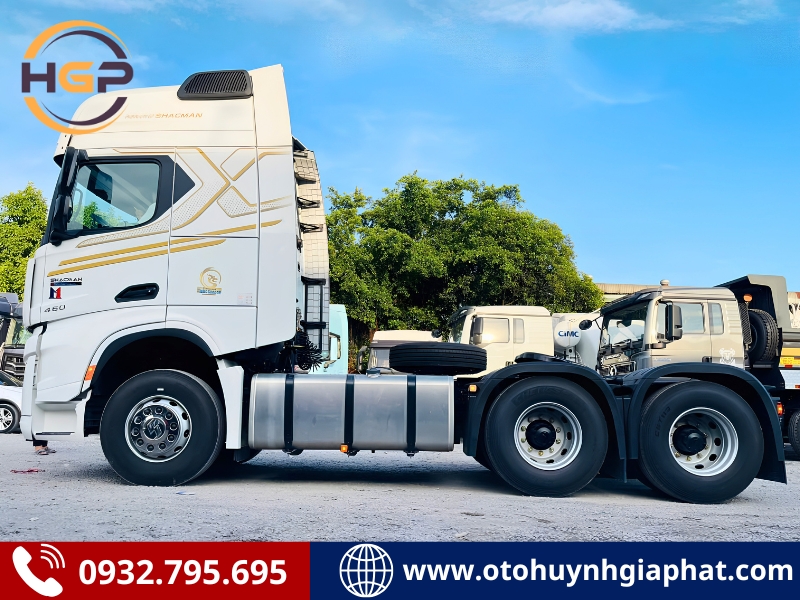 Xe đầu kéo SHACMAN X6000 460HP siêu cứng cáp