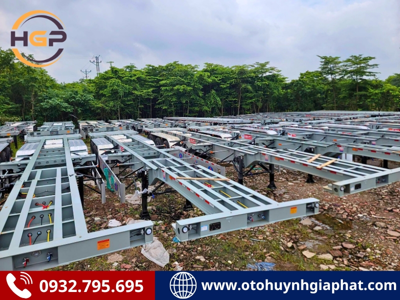 Giá bán của rơ mooc cổ cò KAILE 3 trục 45 feet