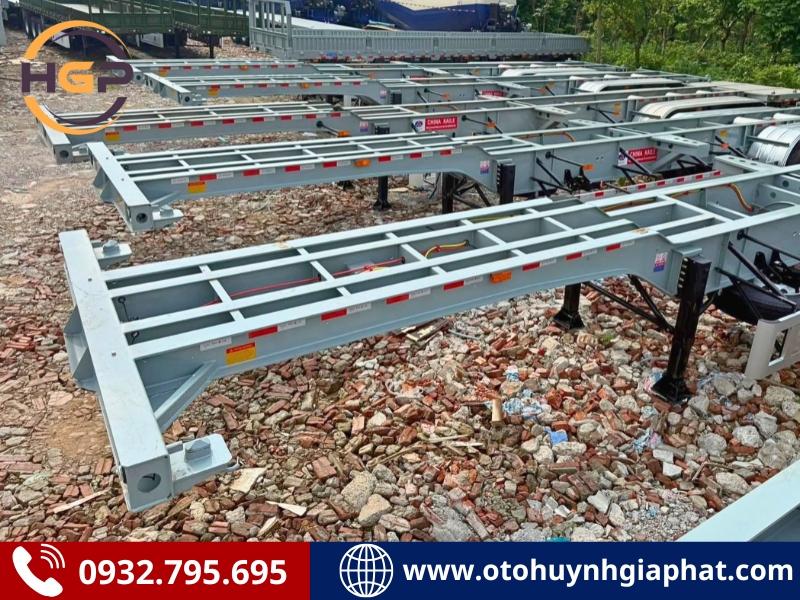 Thanh cổ của rơ mooc cổ cò 45 feet Kaile