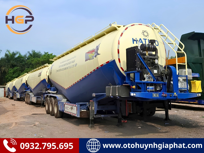 Tổng kho rơ mooc bồn xi téc HATICO tại Bình Dương