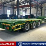SƠ MI RƠ MOOC CHỞ HÀNG SIÊU TRƯỜNG TIANRUI 3 TRỤC DÀI 14.2M NẶNG 9.6 TẤN
