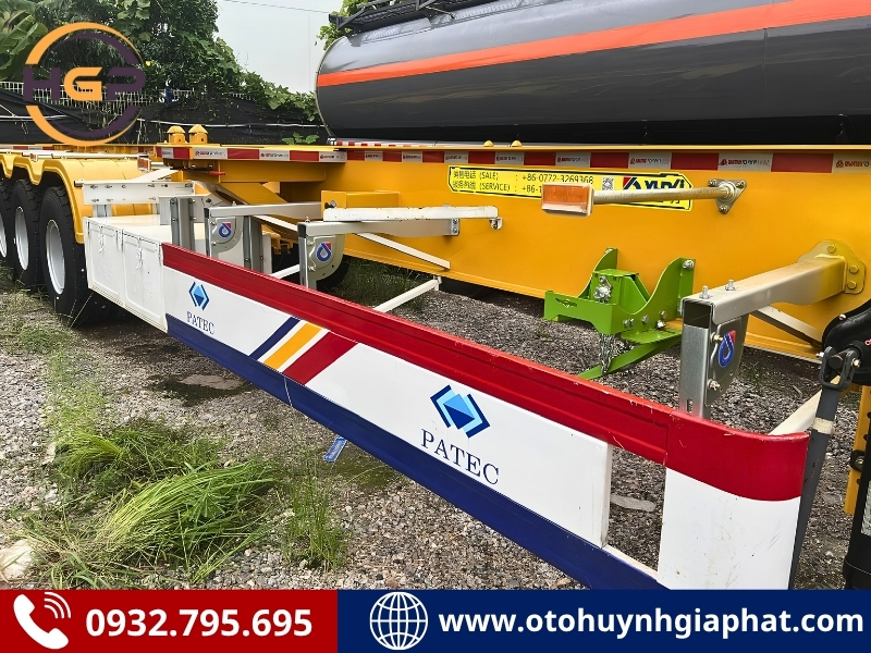 Tổng kho rơ mooc Sinotruk Yunli tại Bình Dương